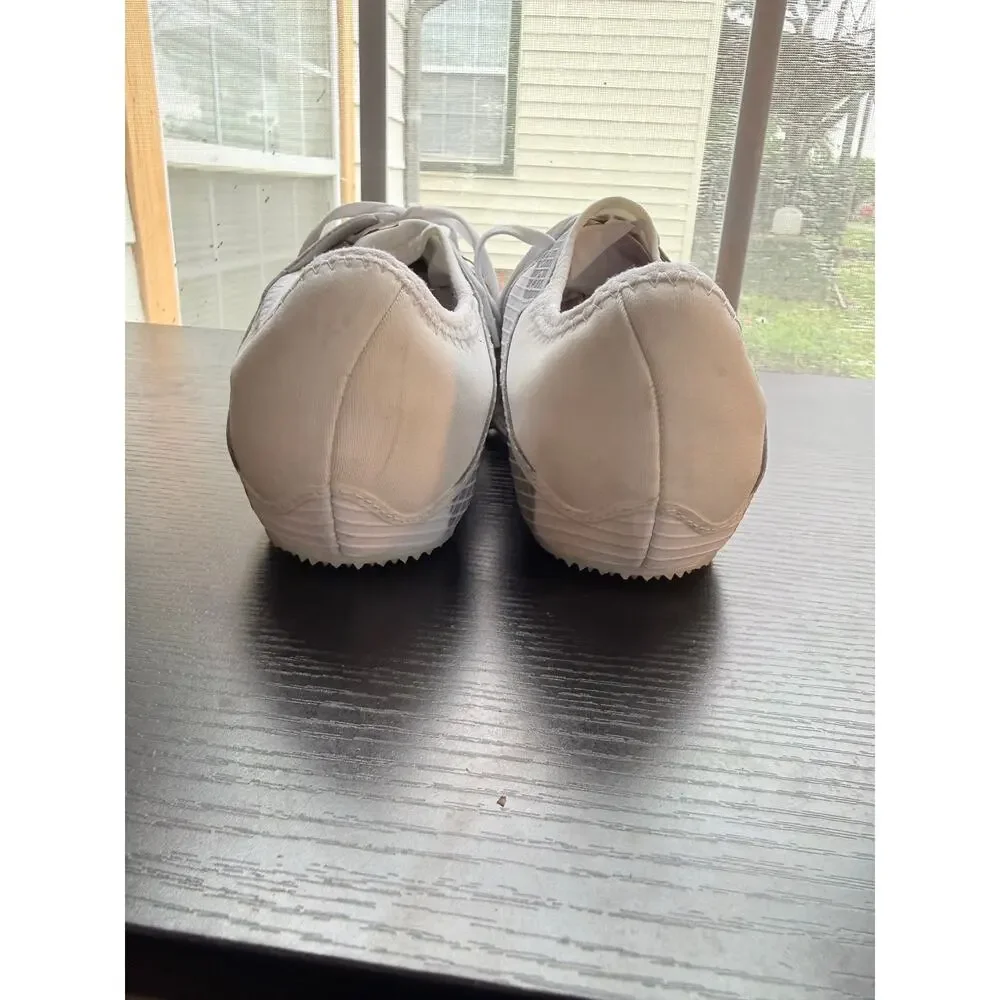 Adidas Sprintstar Track Spikes Mens 12 White Black GX6685 Running Cleats NWT